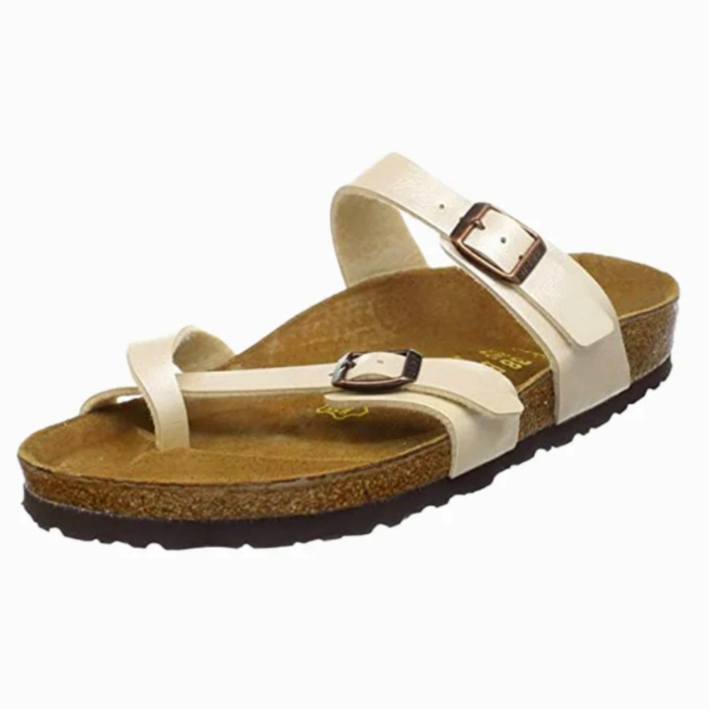 Birkenstock Mayari Pearl Sandals Size 38/245. US size 7.5